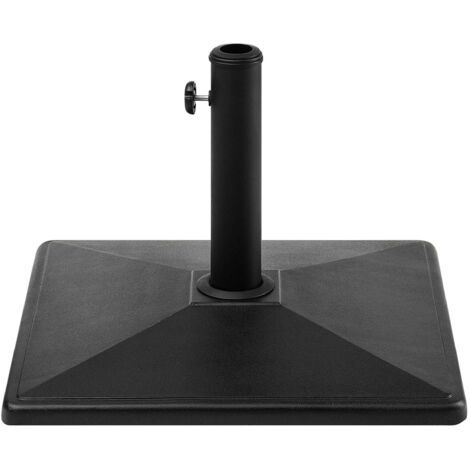 Sonnenschirmfuß CERVO Schwarz Quadratisch 25 kg