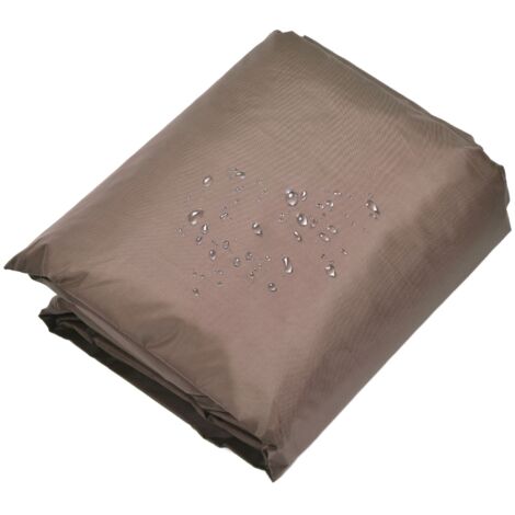Sonnenschutzgewebe – Schutzhülle für Gartenmöbel – Wasserdichtes, silbernes Oxford-Gewebe 190T – 5,2 x 2 m – UV-Schutz & Lufterfrischer