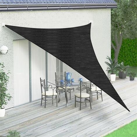 Sonnensegel Sonnenschutz UV Schutz Windschutz HDPE dreieck Sonnen Schattensegel