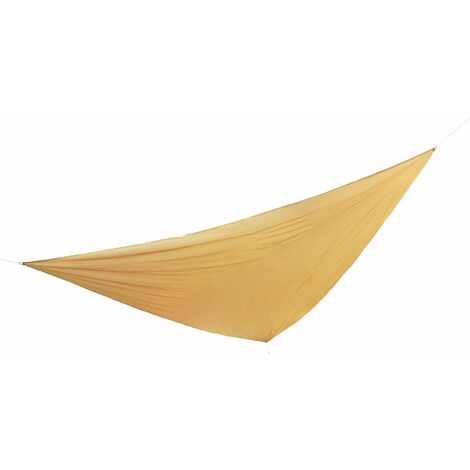 Sonnensegel in beige für die Terrasse
