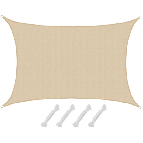 Sonnensegel Thar Ivory XL 4x6m HDPE