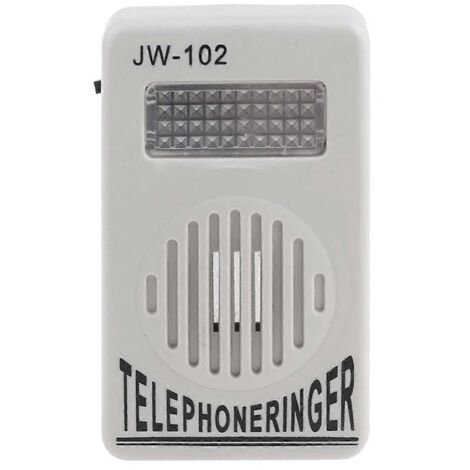 Sonnerie de téléphone, amplificateur de téléphone, haut-parleur mural, lumière stroboscopique blanche