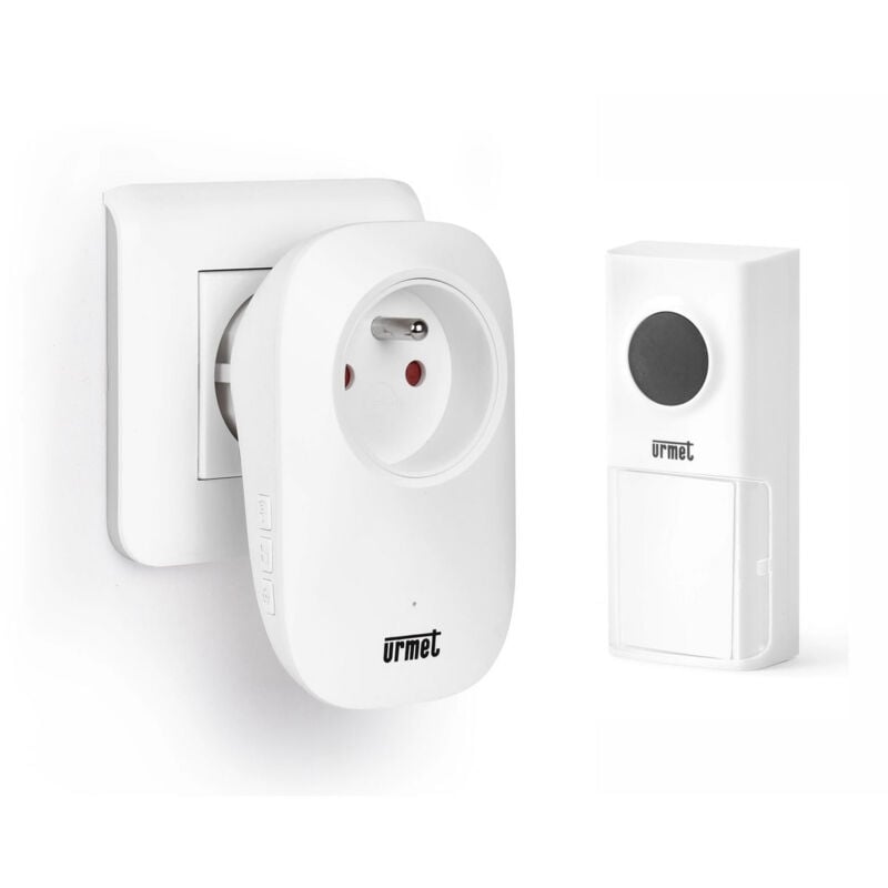 Urmet - Carillon sans fil et sans pile à brancher sur prise