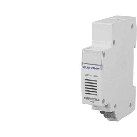 Sonnerie ronfleur modulaire 230V Eur'Ohm RX Protect