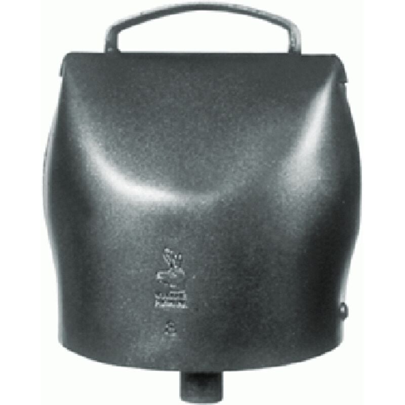 cloche chamonix en acier au carbone 126x113 mm campano vaches bovins