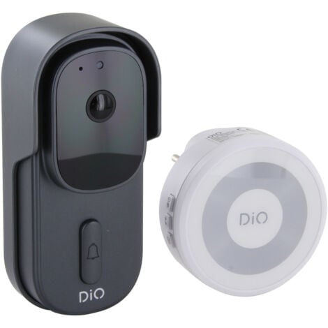 DIO CONNECTED HOME Sonnette connectée photo et audio sans fil