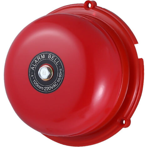 Sonnette d'alarme, sonnette d'alarme pour bateau, sonnette d'alarme de sécurité 12 Vcc, 10 cm