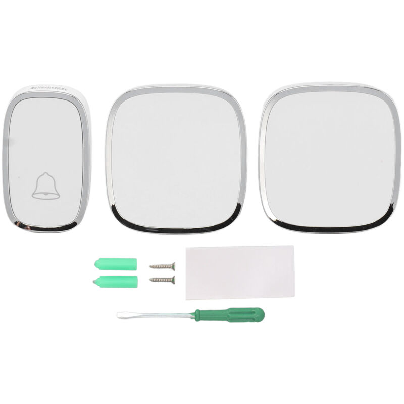 Sonnette de porte intelligente Poids léger Sonnette de porte sans fil 36 sonneries Musique Sonnette de porte pour la maison, l'école et le bureau