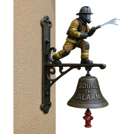 Sonnette de Porte pour Maison - Sonnerie Forte Style Campagne - Décor