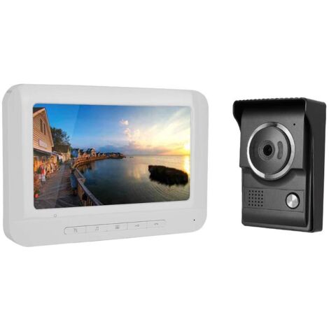 Sonnette de Porte, Sonnette, Appartements LCD, Villas, Htels pour la Couleur (Prise UE)