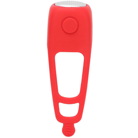 Sonnette de vélo de montagne électrique, klaxon avec alarme sonore pour cyclisme (rouge)