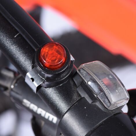 Sonnette de Vélo Électrique 6 Tons Puissants avec Alarme Sécurité et LED