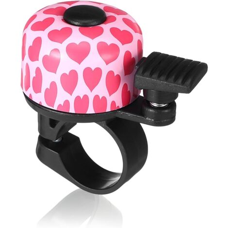 Sonnette de vélo pour enfant - Sonnette de vélo puissante - Fille - Pour guidon de 22 mm