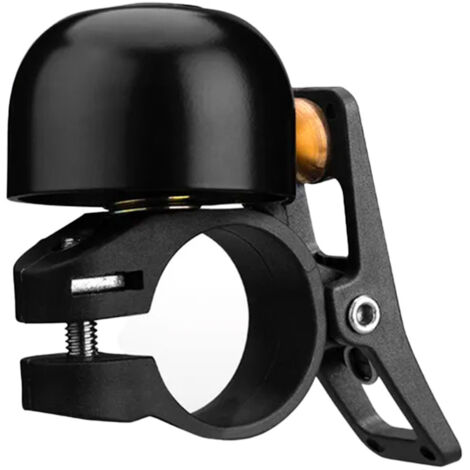 Sonnette de vélo puissante 120 dB - Noire