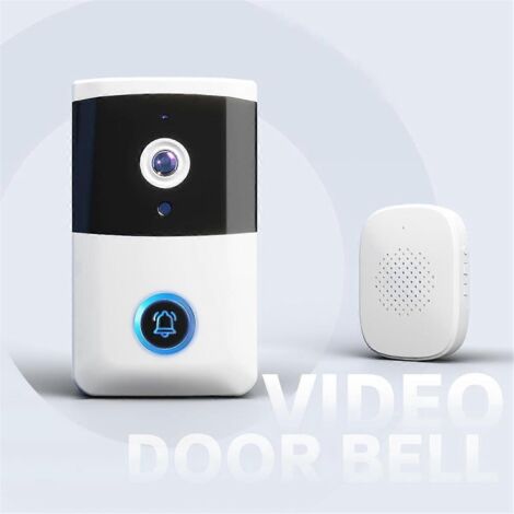 Sonnette intelligente sans fil - Sonnette avec fonction interphone