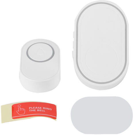 Sonnette Intelligente WiFi sans Fil, Alarme de Porte Sécurité Maison, Système de Protection Domicile 220V AC UE