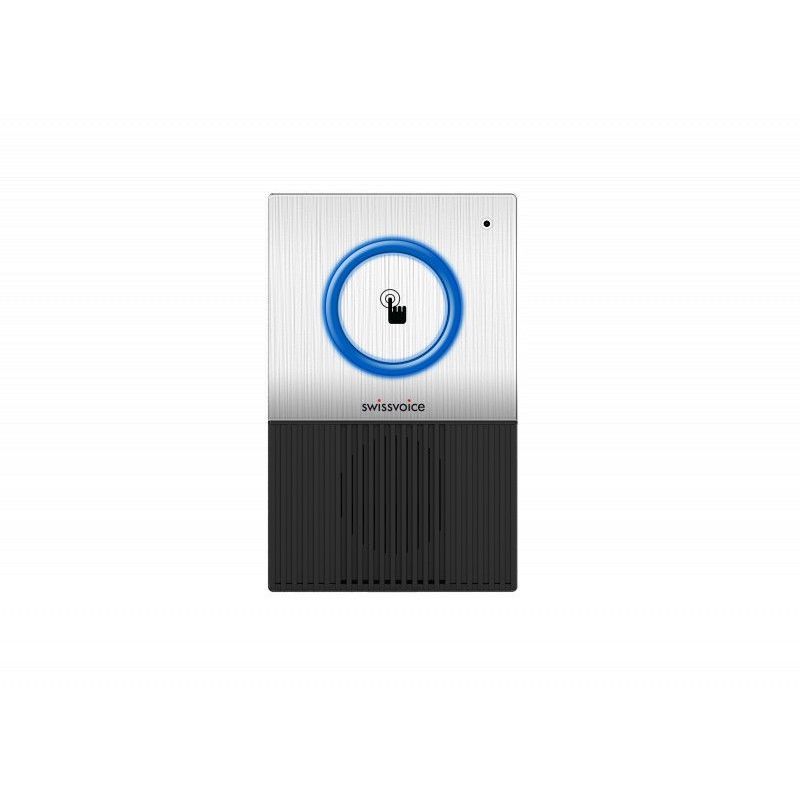 Sonnette interphone sans fil Xtra Doorbell 8155 -Swissvoice - Blanc