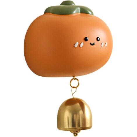 Sonnette magnétique porte, carillon vent laiton décoratif, aimants frigo/résine, maison/boutique/ferme(7.63.510cm)