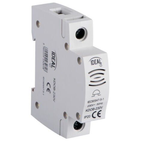 Sonnette modulaire pour rail TH-35 KDOB-230V 23261