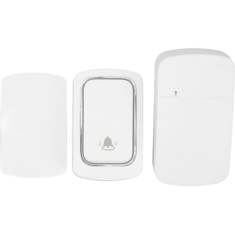 Sonnette sans fil 1 à sonnette de porte IP68 étanche sans batterie AC pour le bureau à domicile