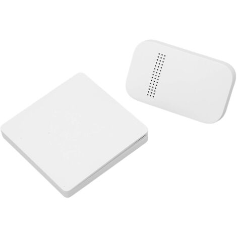 Sonnette sans fil 433MHz pour interrupteur 86, autonome, 0.25W, 100-230V AC, pour usage domestique et professionnel, prise européenne.