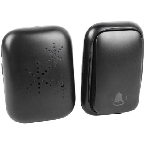 Sonnette Sans Fil Auto Alimentée Télécommande Étanche Sonnerie Personnalisable Sécurité Maison