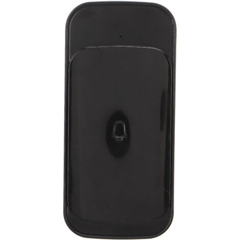Sonnette sans Fil Bouton Tactile 38 Sonneries, Volume Réglable, Étanche IP44, Lumière LED, pour Maison/Appartement, Prise EU