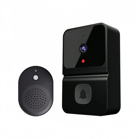 Sonnette sans fil, caméra vidéo, sonnette intelligente, adaptée à un usage domestique, facile à installer