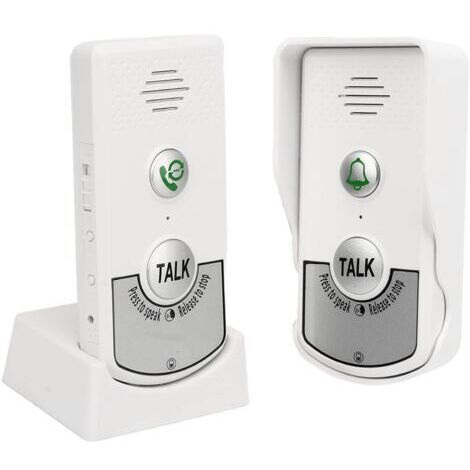 Sonnette sans Fil étanche IP54 Kit de Carillon de Porte de Porte 1000M