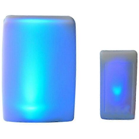 Sonnette sans fil puissante avec musique et flash lumineux, idéale pour les personnes âgées ou sourdes (2024). Service de sonnette avec pager.