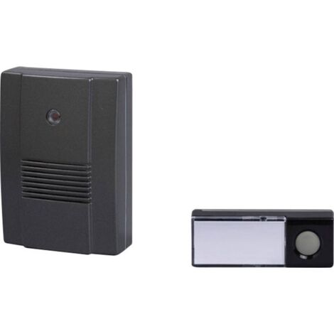 Sonnette sans fil Set complet avec porte-nom Heidemann 70834 HX Outdoor Y947361