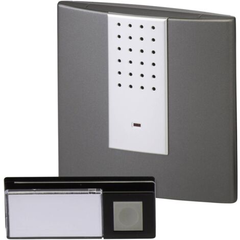 Sonnette sans fil Set complet Heidemann 70823 HX Square