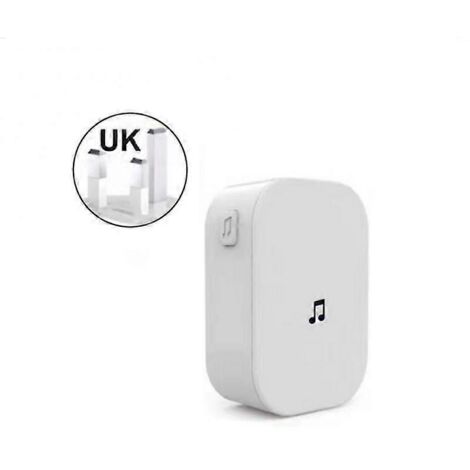 Sonnette vidéo connectée Tuya, sonnette extérieure sans fil WiFi étanche avec batterie, sonnette UK