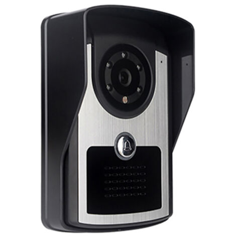 Sonnette Vidéo Connectée WiFi avec Caméra et Interphone 7 Pouces LCD TUYA APP