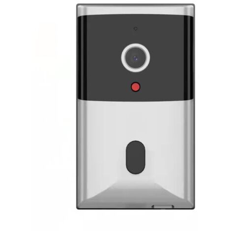 Sonnette vidéo sans fil intelligente avec caméra vidéo HD 1080p avec vision nocturne