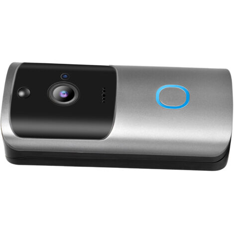 Sonnette Vidéo WiFi 720P avec Caméra Surveillance et Interphone sans Fil