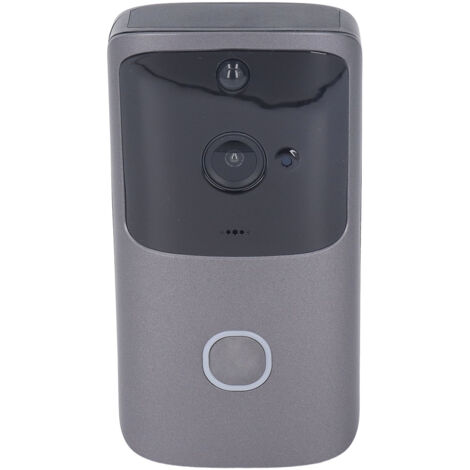 Sonnette Vidéo WiFi HD 720p avec Interphone Mobile, Vision Nocturne et Compatibilité Smartphone