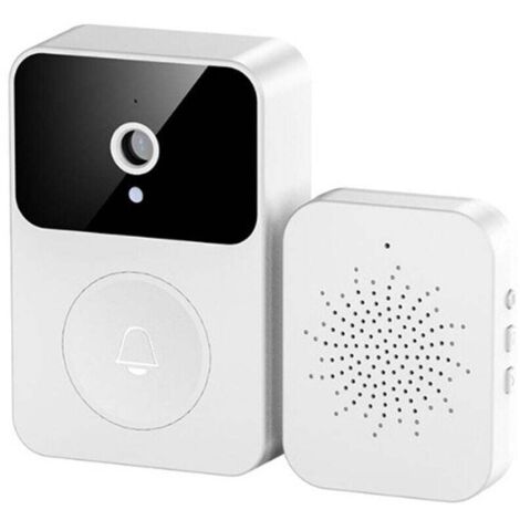 Sonnette vidéo WiFi intelligente - Caméra de porte - Interphone de sécurité - Notification sur téléphone.