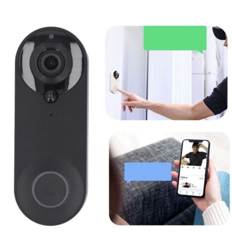 Sonnette vidéo WiFi sans fil 1080P, moniteur d'appel, caméra extérieure, système d'interphone vidéo