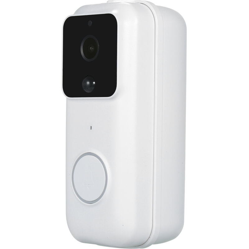 Lifcausal - Sonnette WiFi intelligente avec caméra 1080P/170° vision nocturne, détection de mouvement, audio bidirectionnel, application pour