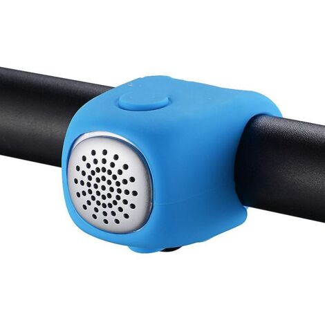 sonnettes Lectrique Vlo, Klaxon Vlo Lectronique, Mini Avertisseur Sonore Cloche E-bell Tanche Bell 80db, Universelle Fixation Lastique En Silicone