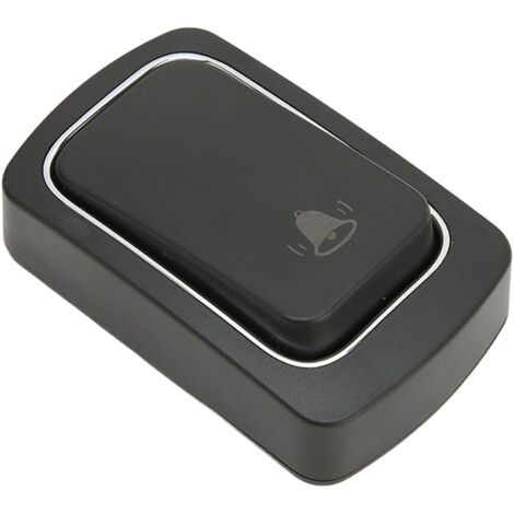 Sonneur de porte sans fil étanche IP68, 2 télécommandes incluses, alimentation secteur UE, installation facile, sonnette électronique compacte