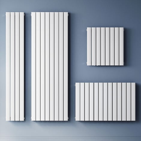 SONNI Design Flachheizkörper Weiß Paneelheizkörper 630x619mm Horizontal Doppellagig 774 Watt