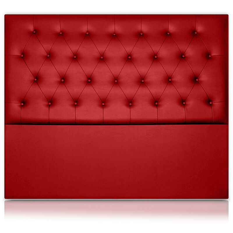 

Cabecero Afrodita Tapizado en Polipiel Rojo de SonnoMattress 145X120x8cm