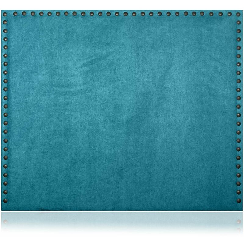 

Cabecero Apolo Tapizado Nido Antimanchas Turquesa de SonnoMattress 90X120x8cm