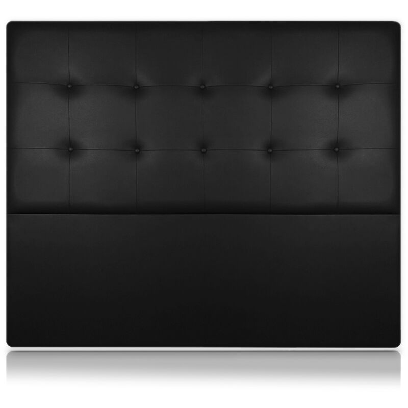 

Cabecero Atenea Tapizado en Polipiel Negro de SonnoMattress 100X120x8cm
