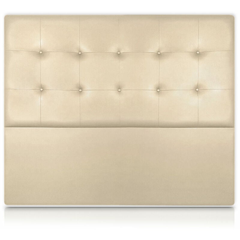 

Cabecero Atenea Tapizado en Polipiel Beige de SonnoMattress 130X120x8cm
