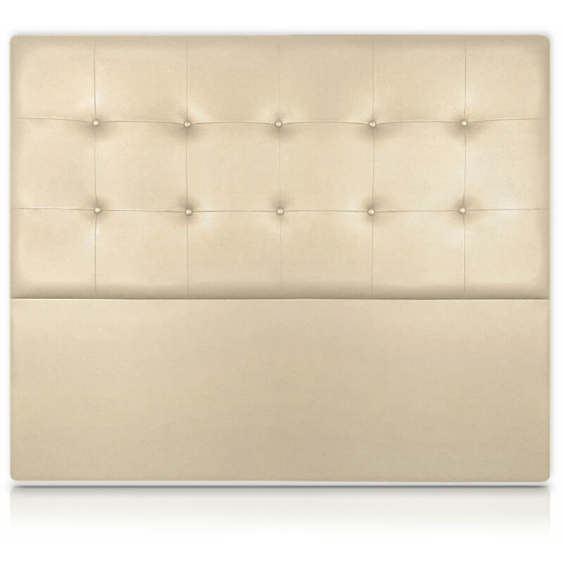 

Cabecero Atenea Tapizado en Polipiel Beige de SonnoMattress 145X120x8cm