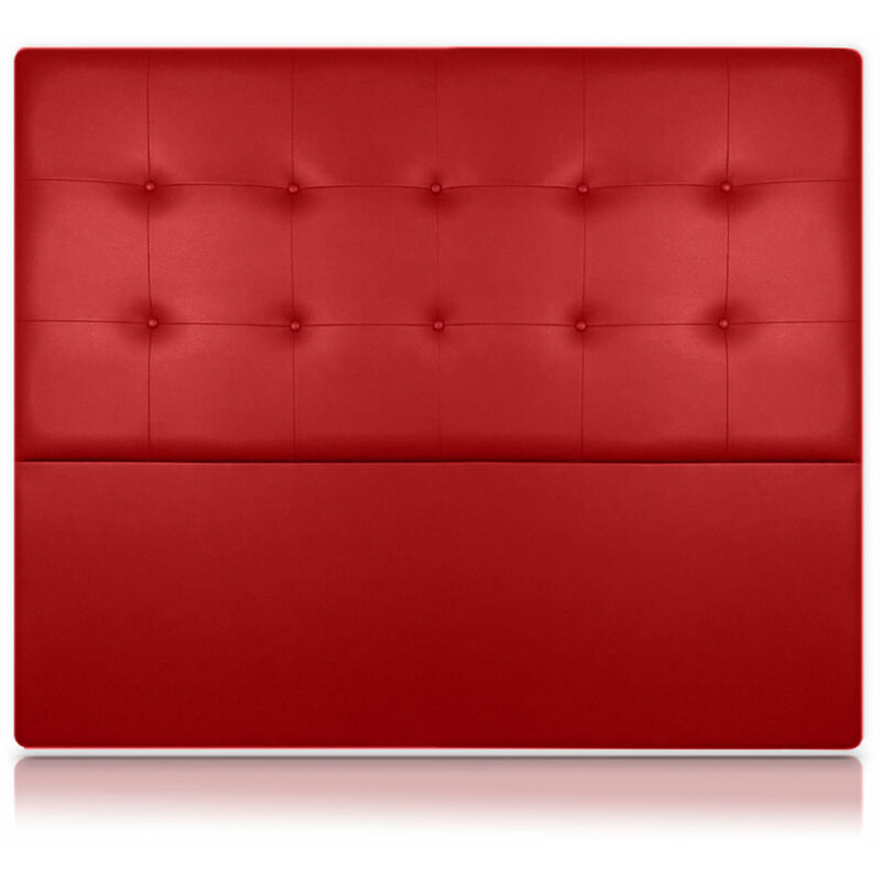 

Cabecero Atenea Tapizado en Polipiel Rojo de SonnoMattress 160X120x8cm