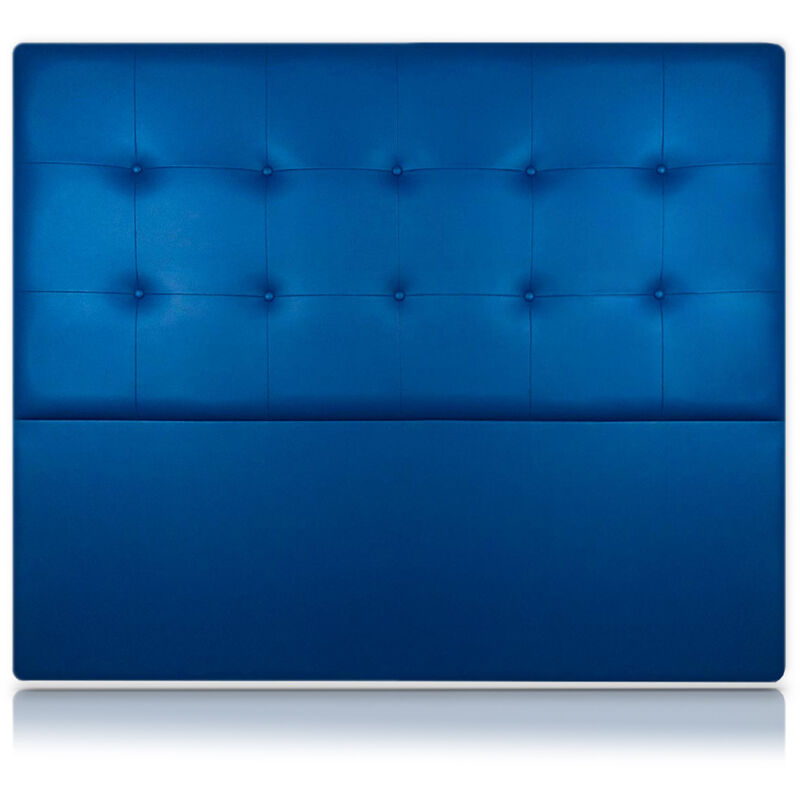 

Cabecero Atenea Tapizado en Polipiel Azul de SonnoMattress 210X120x8cm
